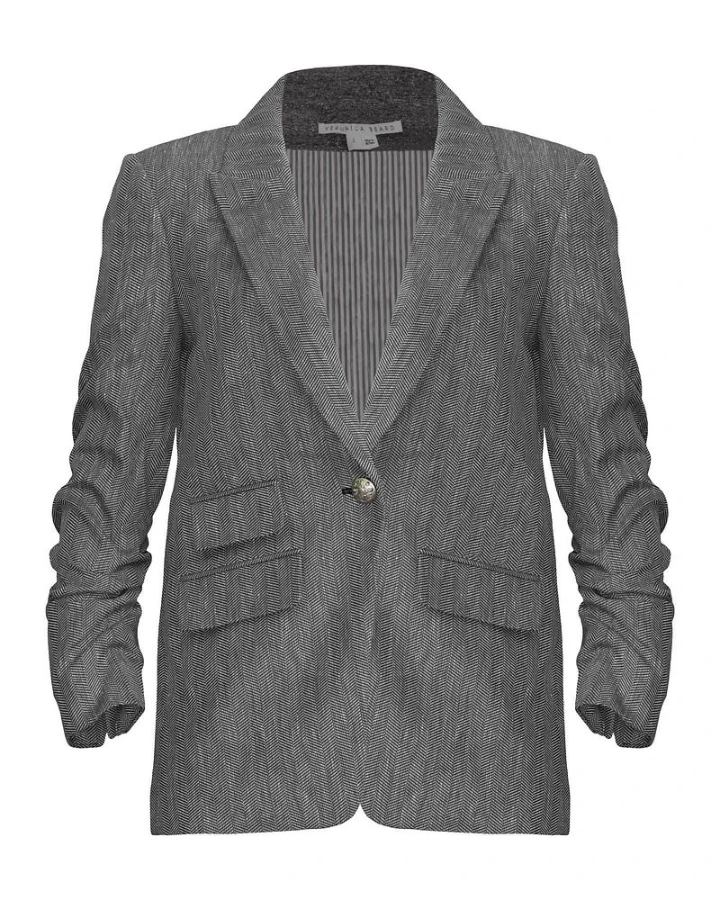 Martel Dickey Jacket Linen Herringbone