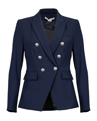 Veronica Beard Miller Dickey Jacket Navy-Silver