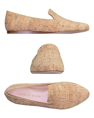 Veronica Beard Natural Cork Loafer