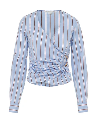 Veronica Beard Ozzie Stripe Top