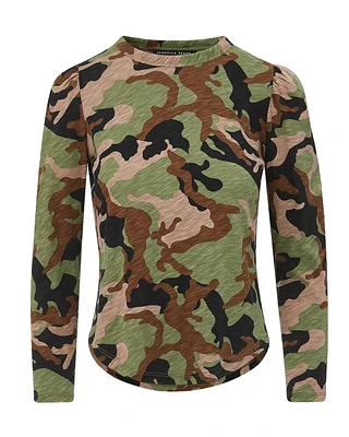 Veronica Beard Porter Camo Tee