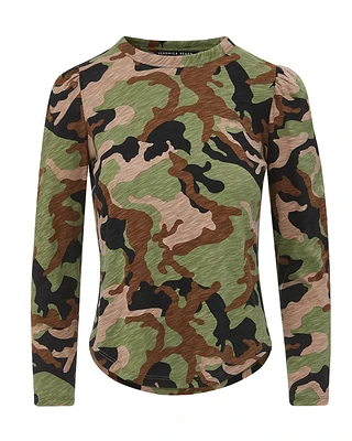 Veronica Beard Porter Camo Tee