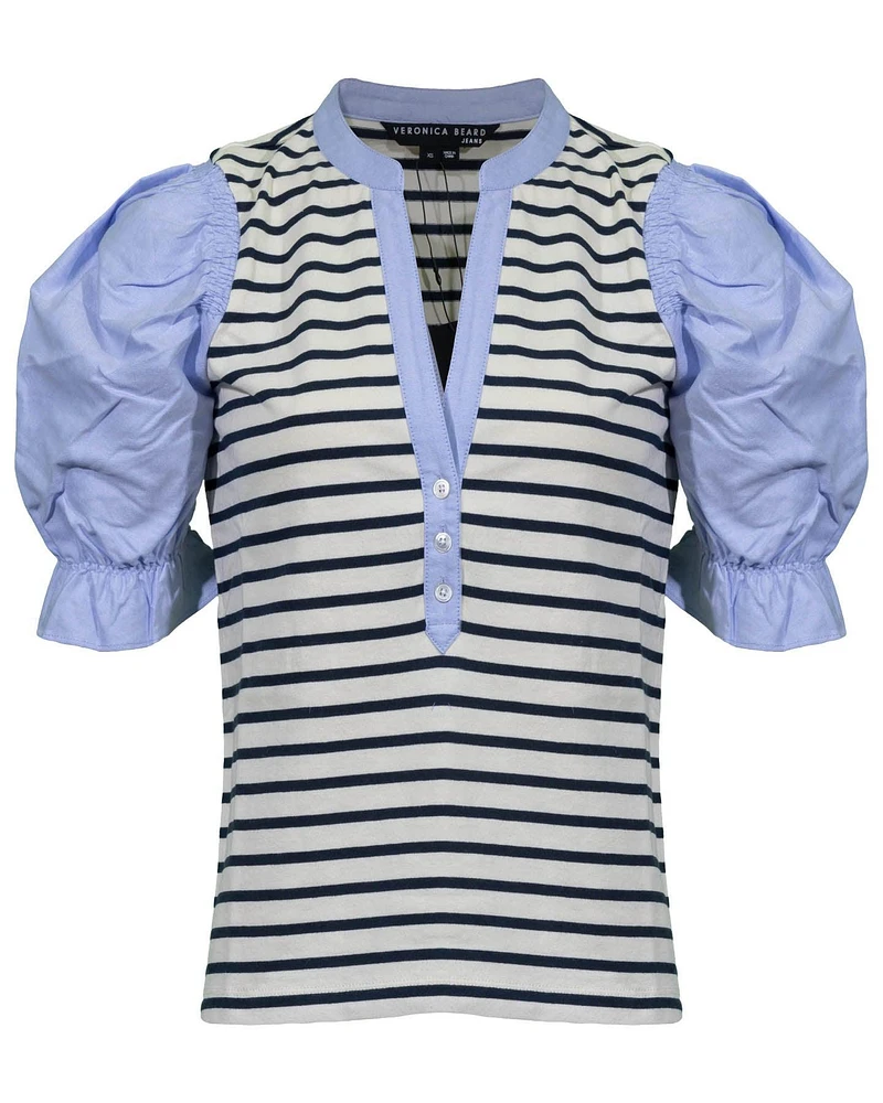 Raegan Mixed Media Top