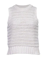 Sade Mixed Media Tank