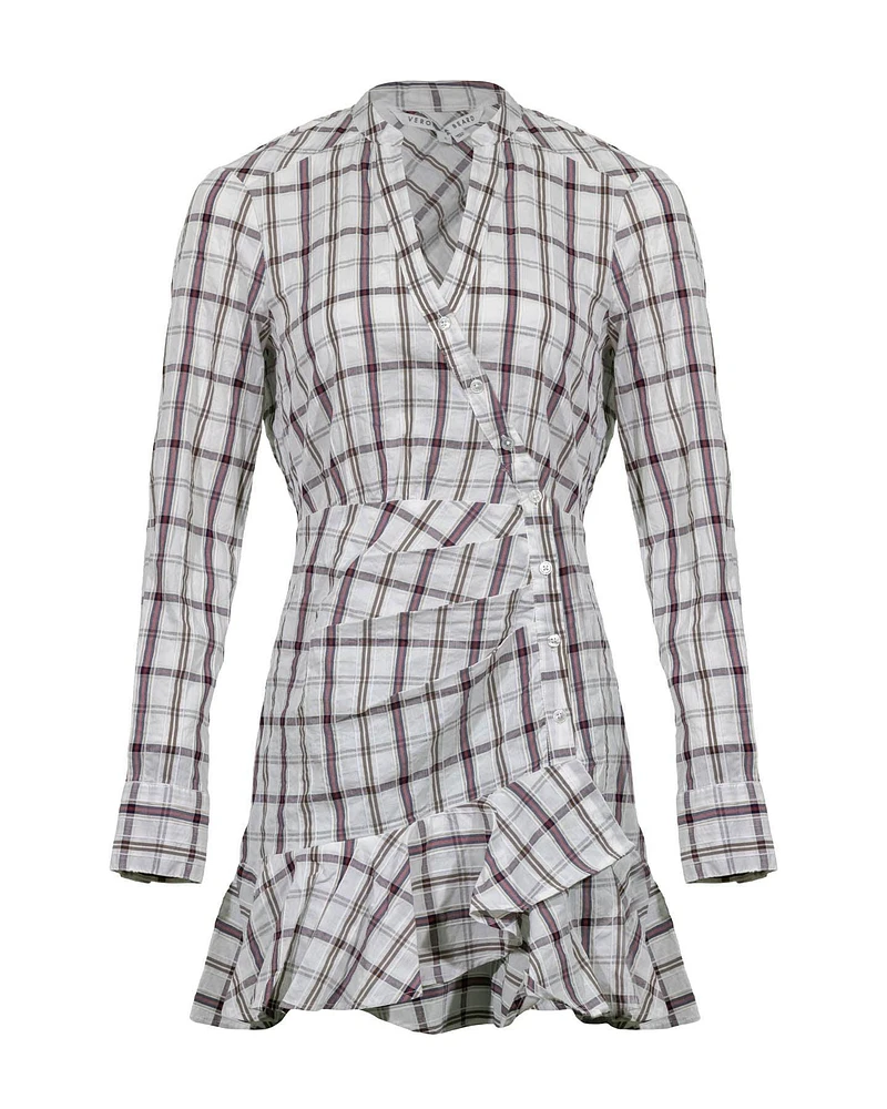 Veronica Beard Sherry Plaid Minidress