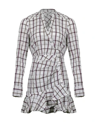 Veronica Beard Sherry Plaid Minidress