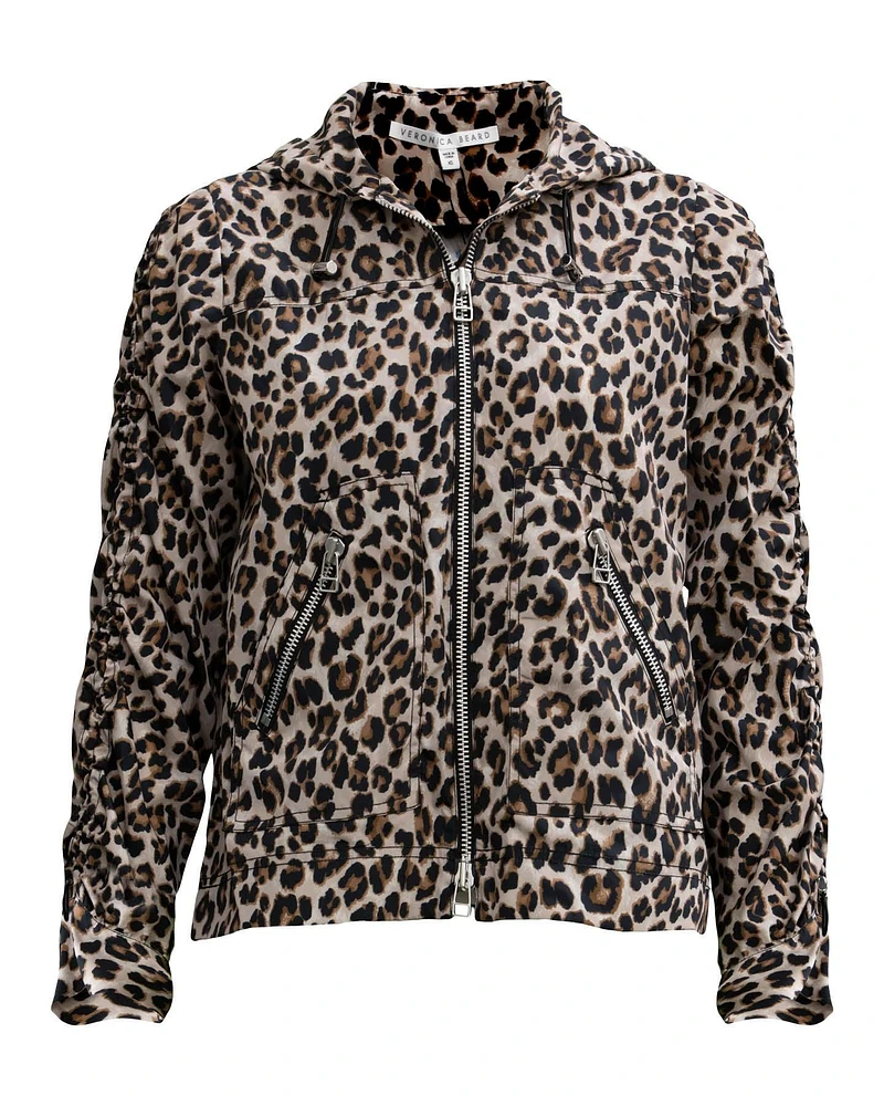 Sibila Leopard Anorak