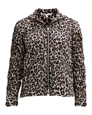 Sibila Leopard Anorak