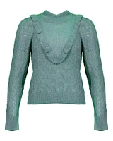 Veronica Beard Sorina Ruffled Sweater