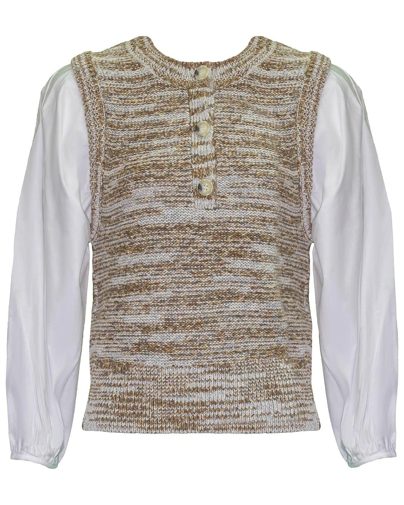 Tahlea Mixed Media Sweater