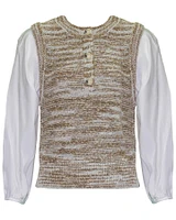 Tahlea Mixed Media Sweater