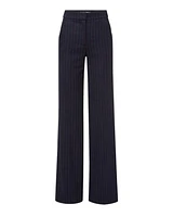 Veronica Beard Tonelli Pinstriped Pant