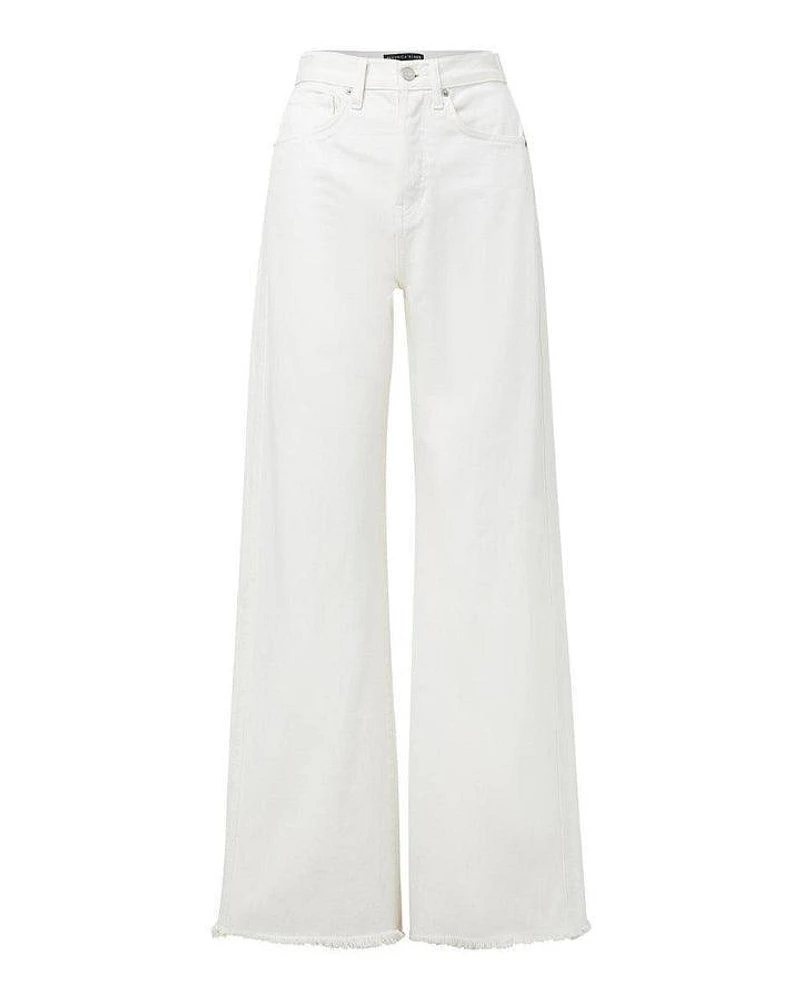 Veronica Beard Taylor High Rise Wide Leg Jeans