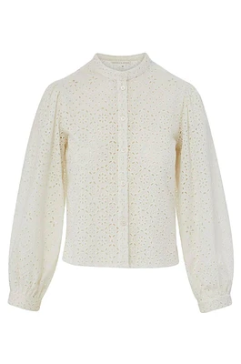 Vitale Eyelet Top