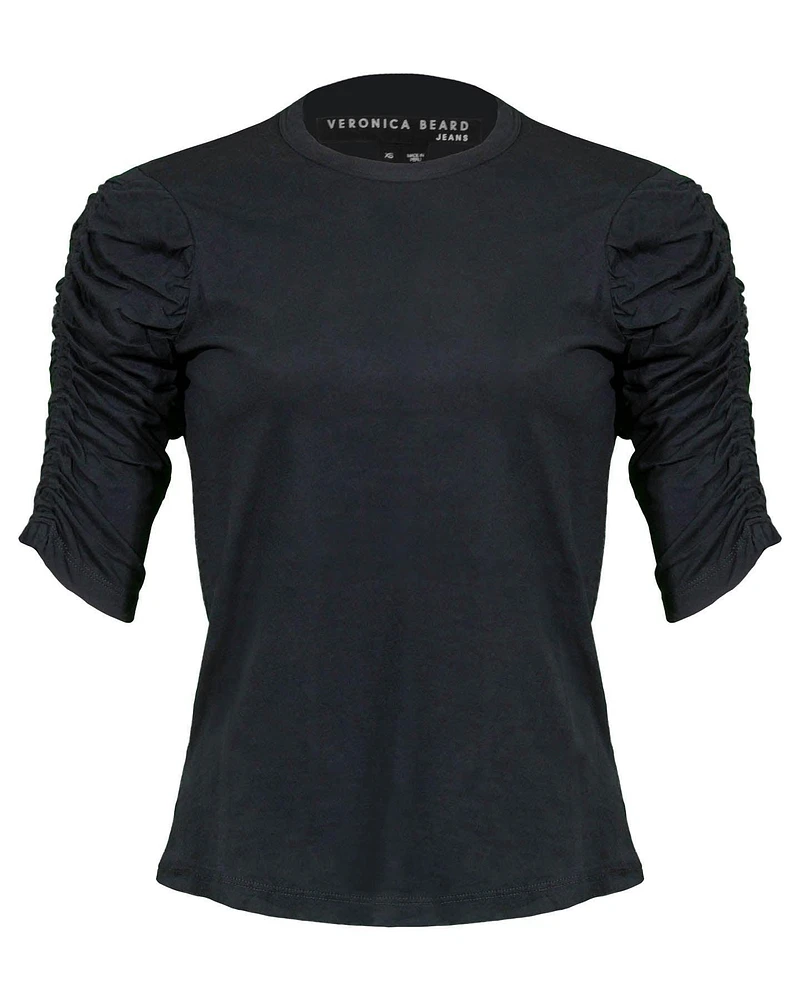 Waldorf Ruched Sleeve Tee