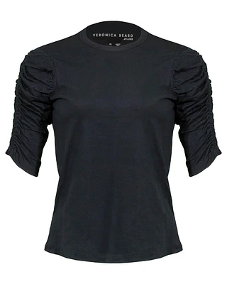 Waldorf Ruched Sleeve Tee