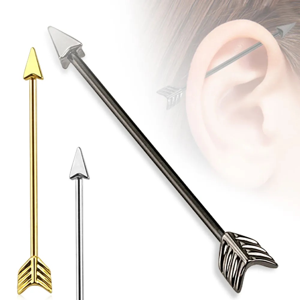 PREMIUM Arrow Industrial Barbell 14g