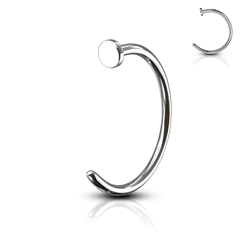 Surgical Steel 3/4 Nose Hoop 20g-18g