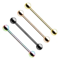 PVD Industrial Barbell 14g