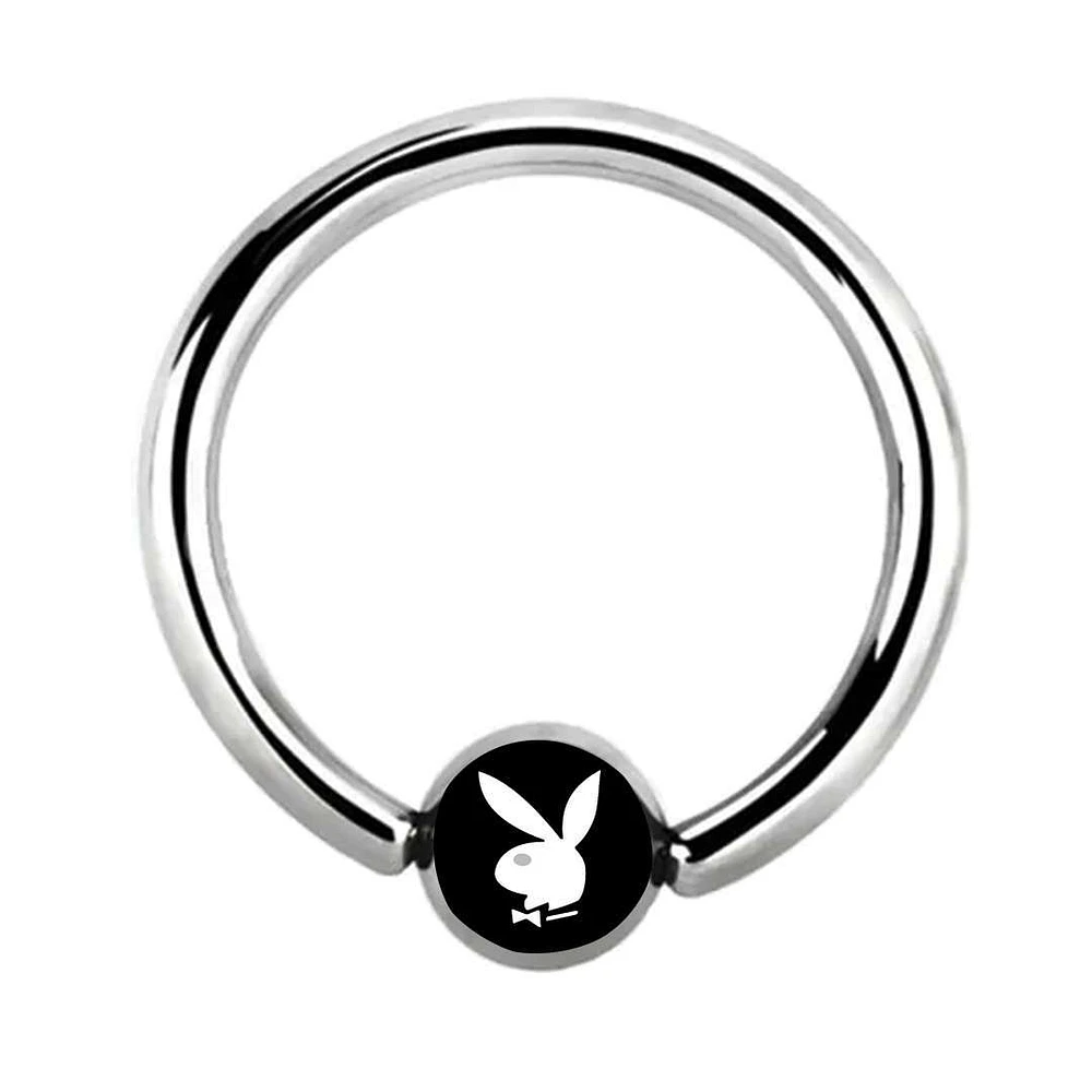 Playboy Captive Bead Ring 14g