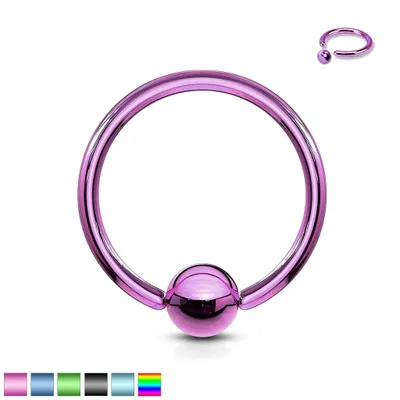 PVD Captive Bead Ring 18g-14g