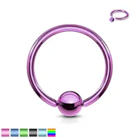 PVD Captive Bead Ring 18g-14g