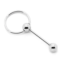 Surgical Steel Slave Straight Barbell 14g
