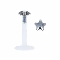 BioPlast Star Labret 16g-14g