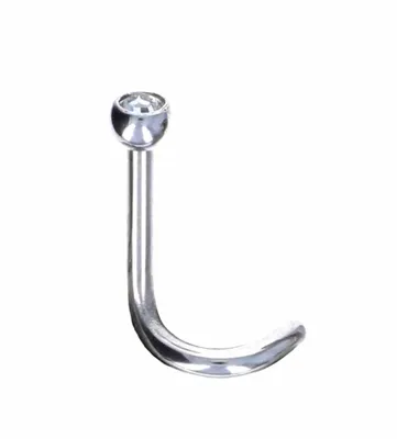 Steel Threaded Crystal Nose Screw 18g