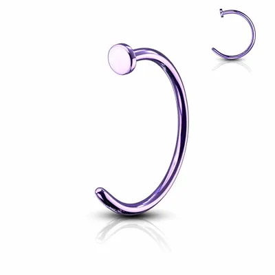 PVD 3/4 Nose Hoop 20g-18g