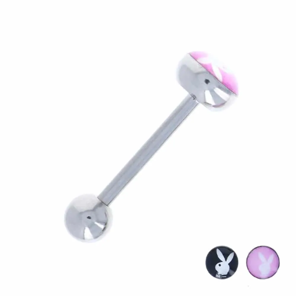 Playboy Bunny Straight Barbell 14g