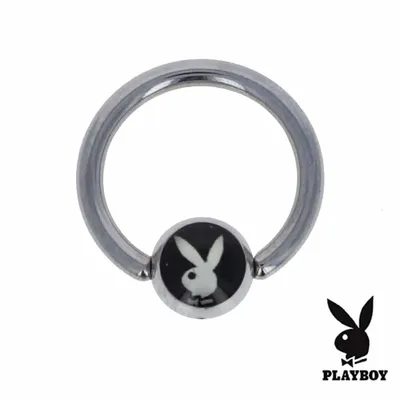 Playboy Captive Bead Ring 14g