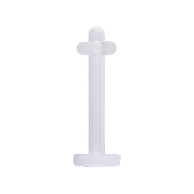 Lucite or PTFE Labret Retainer 16g-14g