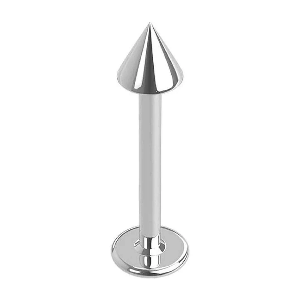 Surgical Steel Spiked Labret 16g-14g