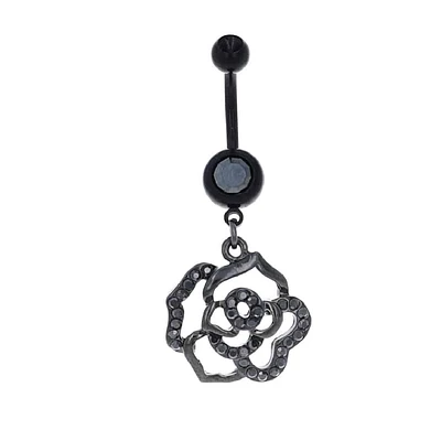 Hollow Rose Navel Dangle 14g