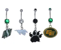 Licensed CFL Navel Dangles 14g