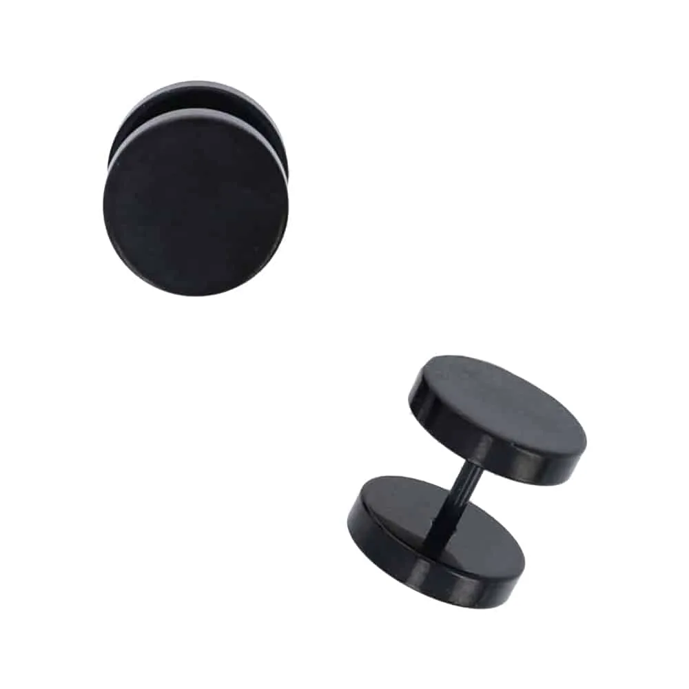 Blackline Titanium Faux Plugs 16g