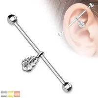 PREMIUM Feather Industrial Barbell 14g