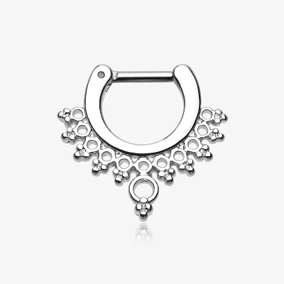 Dot Work Filigree Clicker 16g