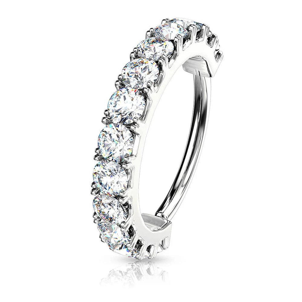 The Original Jewel Edge Bendable Ring 18g