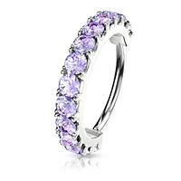 The Original Jewel Edge Bendable Ring 18g