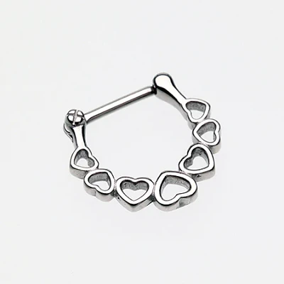 Heart Chain Link Clicker 16g