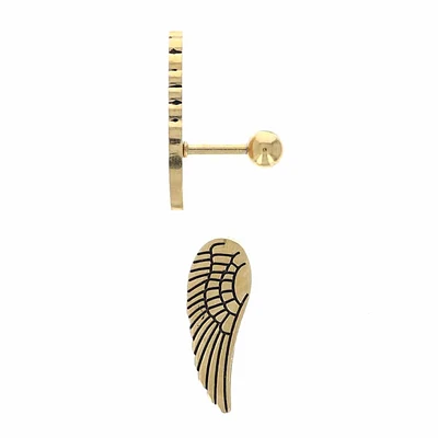 Wings Cartilage Stud 16g