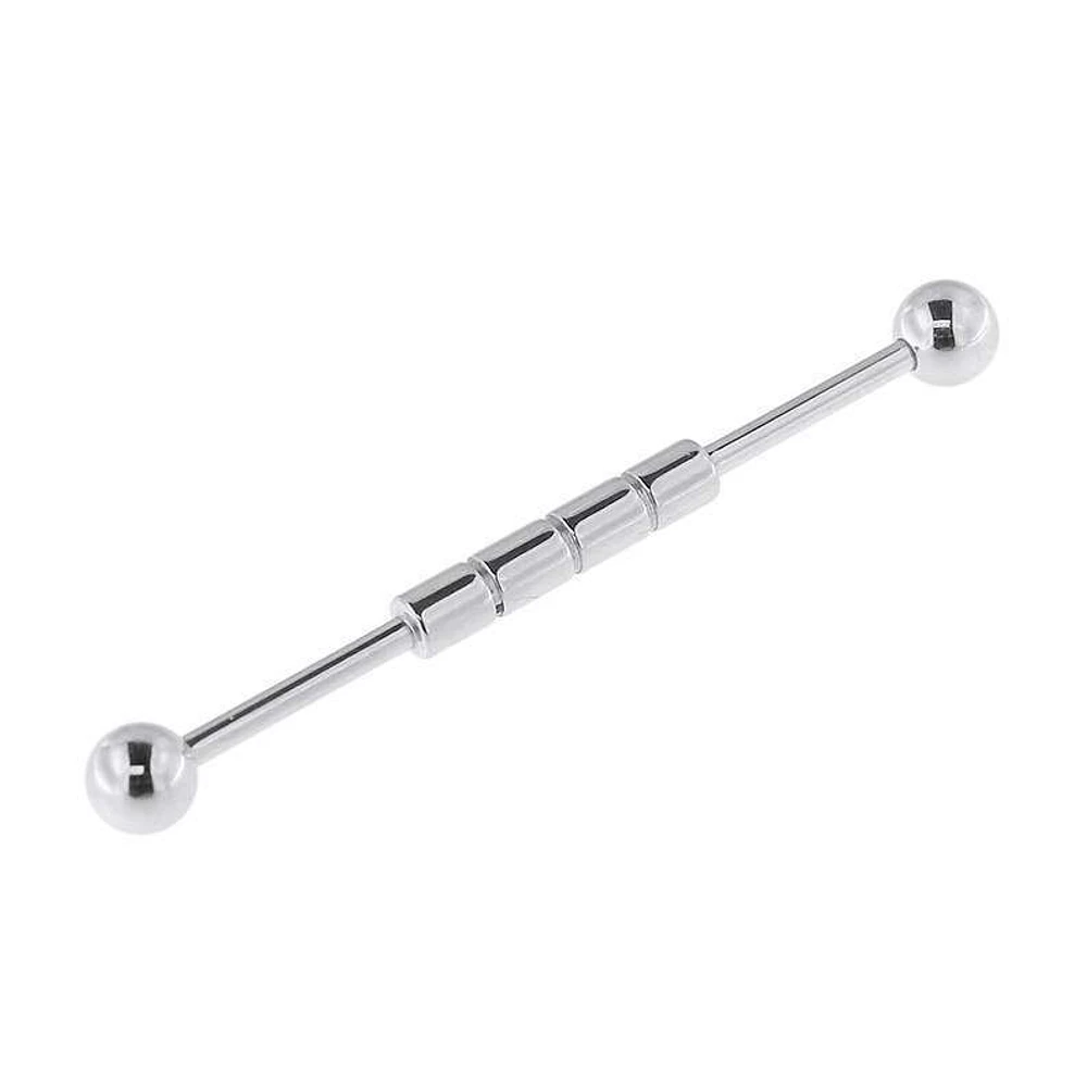 Thick Cylinder Industrial Barbell 14g