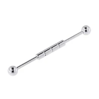 Thick Cylinder Industrial Barbell 14g