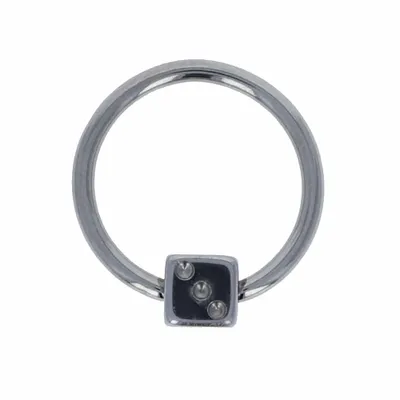 Dice Captive Bead Ring 14g