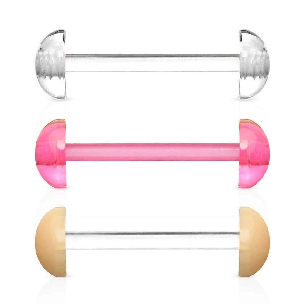 Straight Externally Threaded Retainer 14g