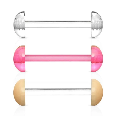 Straight Externally Threaded Retainer 14g
