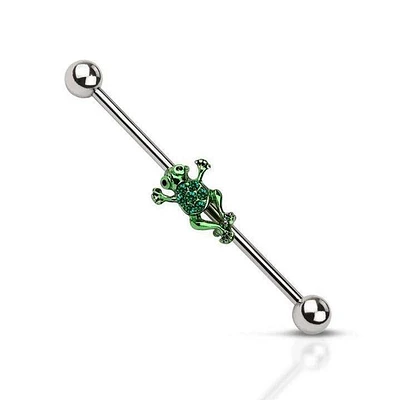 Premium Froggie Industrial Barbell 14g