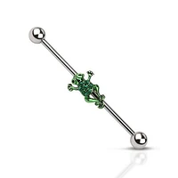 Premium Froggie Industrial Barbell 14g